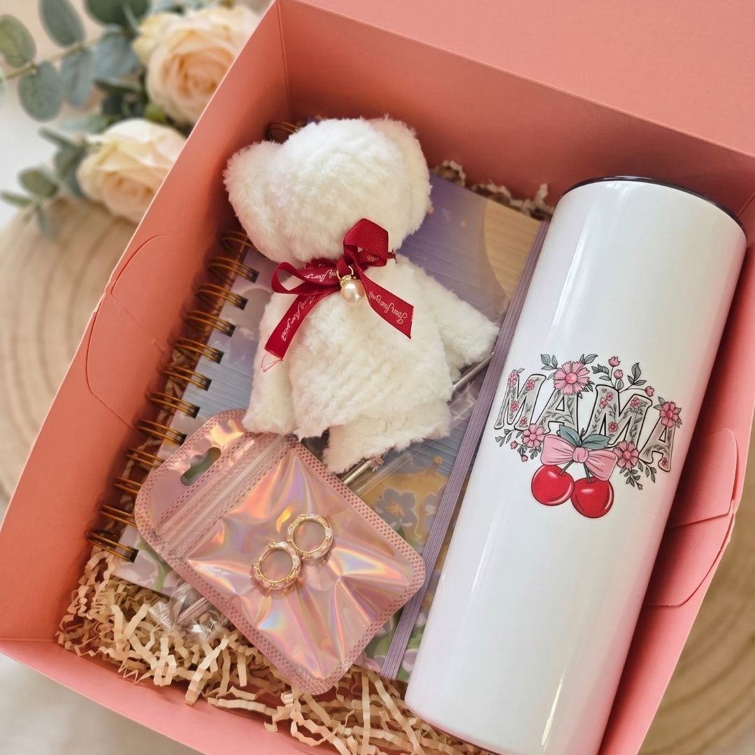 Gift Box Mamá Radiante – Set Premium con Agenda, Termo Térmico y Accesorios