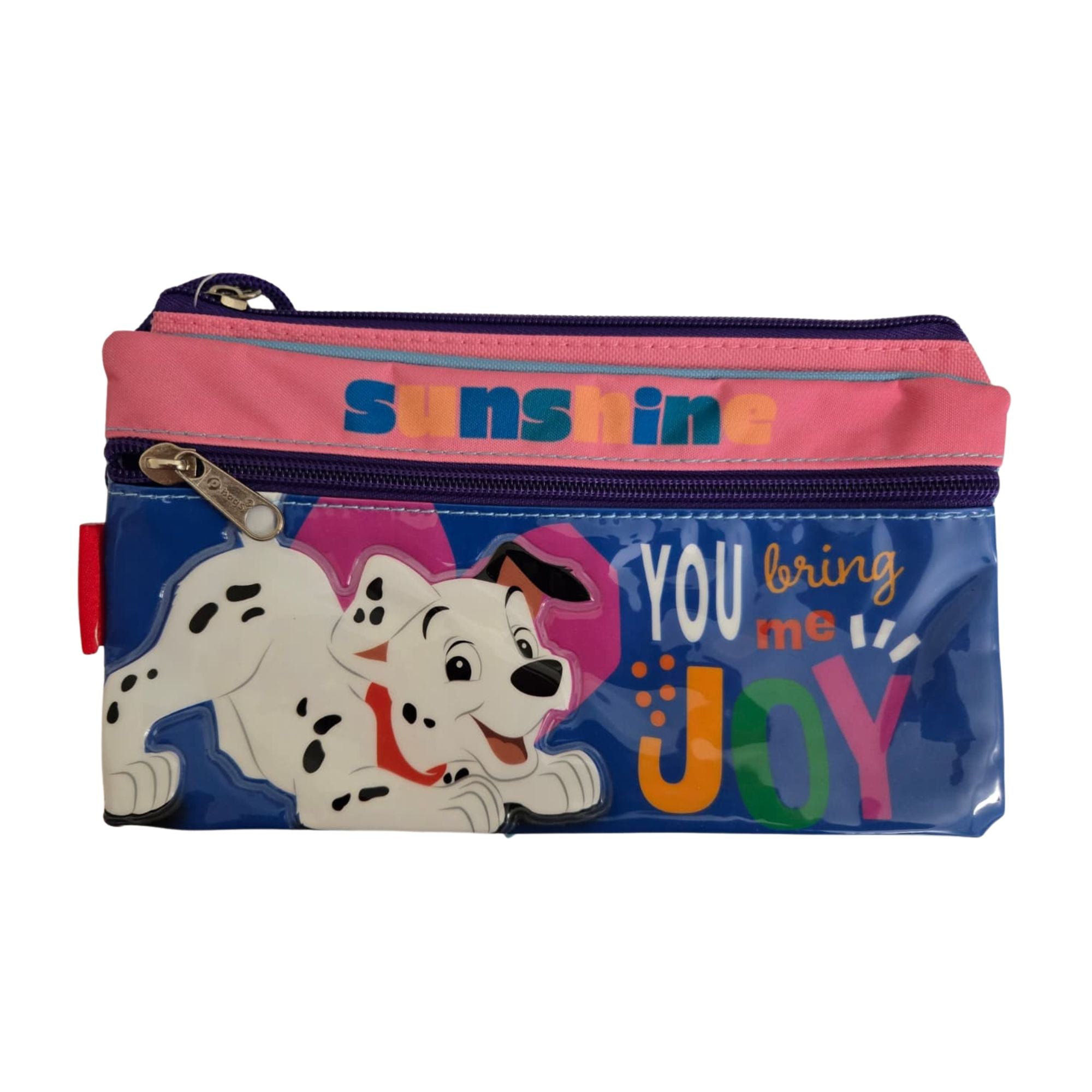 Premium Triple-Zip Pencil Case – Multi-Compartment School Organizer | Assorted Designs