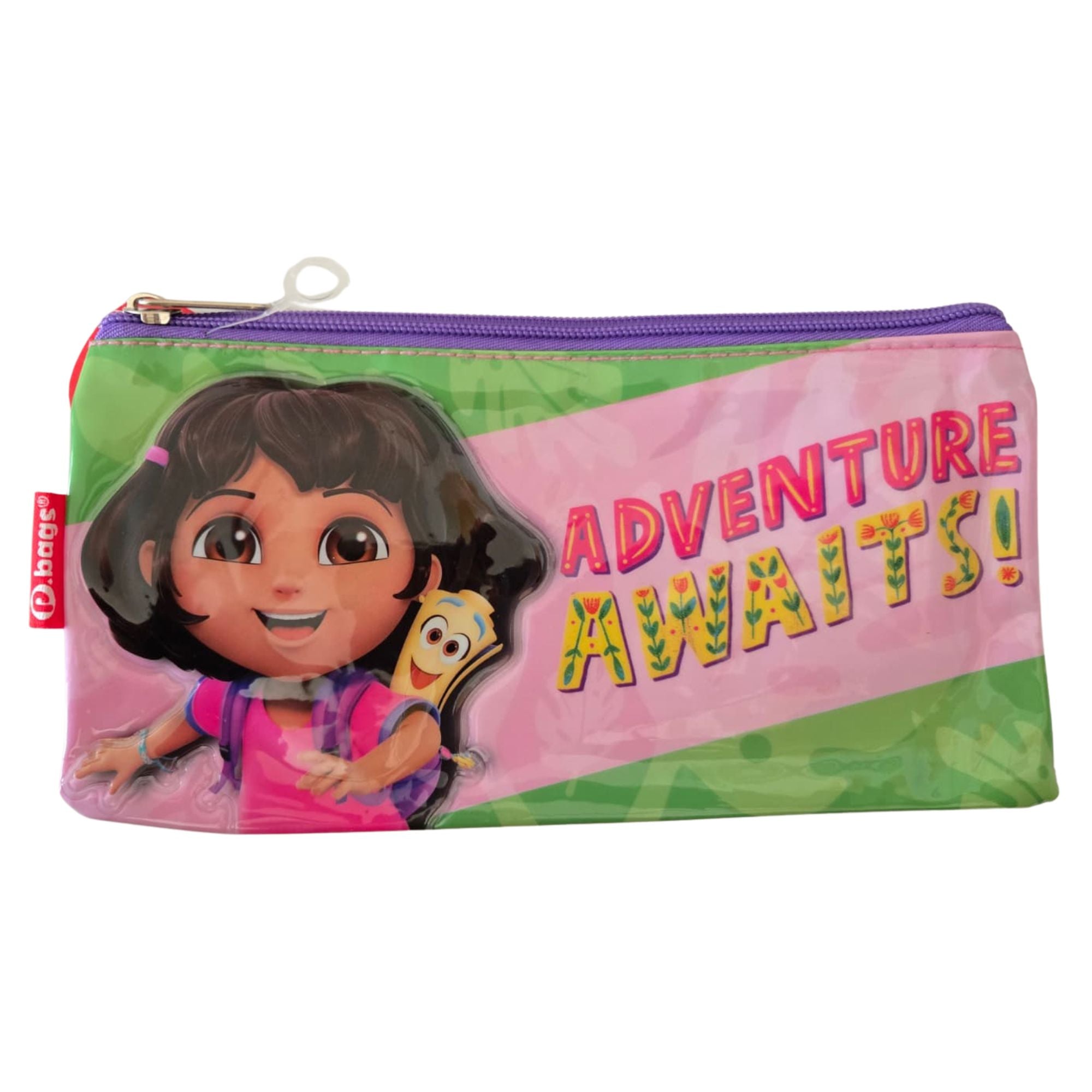 Girls Character Pencil Case – Single Zipper School Pouch | Assorted Designs