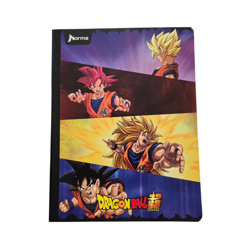 Composition Notebook for Boys with Stickers. NORMA - DragonBall-Edition