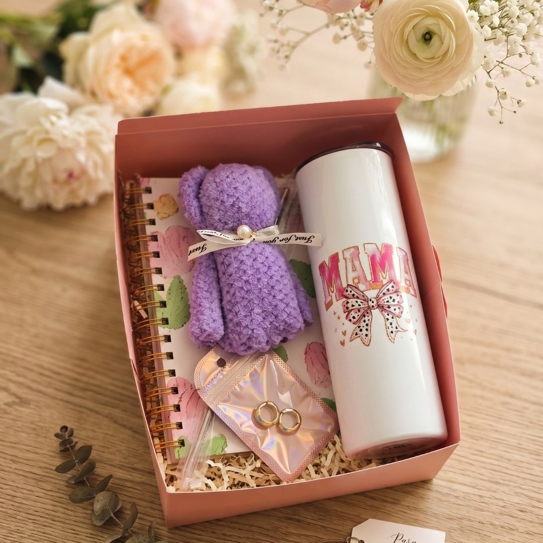 Gift Box Mamá Radiante – Set Premium con Agenda, Termo Térmico y Accesorios