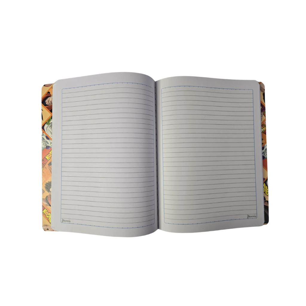 Composition Notebook for Boys with Stickers. NORMA - DragonBall-Edition