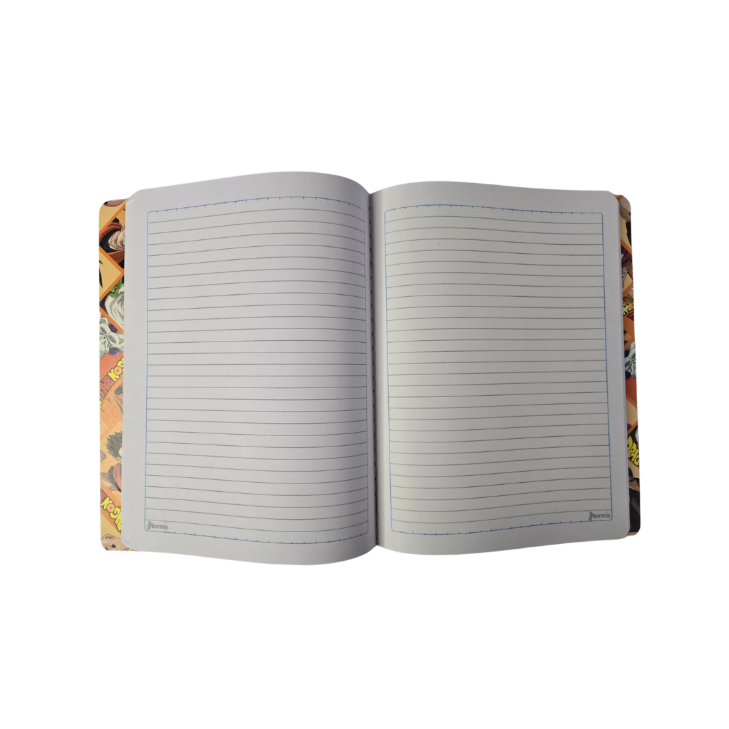 Composition Notebook for Boys with Stickers. NORMA - DragonBall-Edition