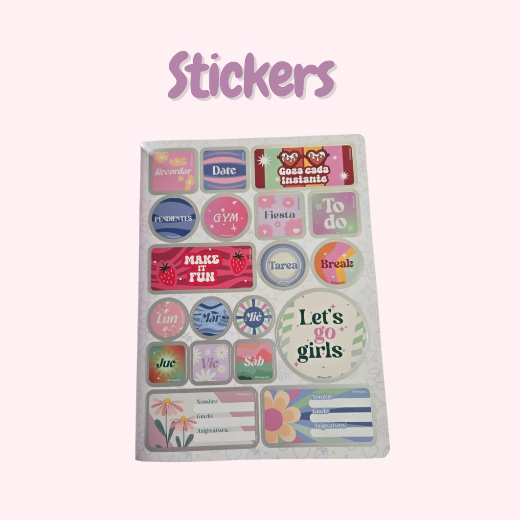 Primavera Flower Power Notebook – Pastel Floral Design Journal for Girls