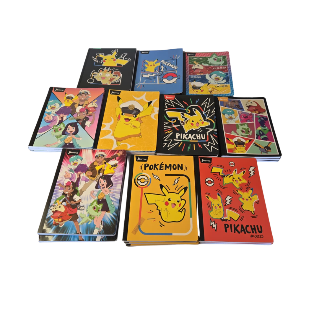 Composition Notebook  with Stickers. NORMA - Pokemon-Edition