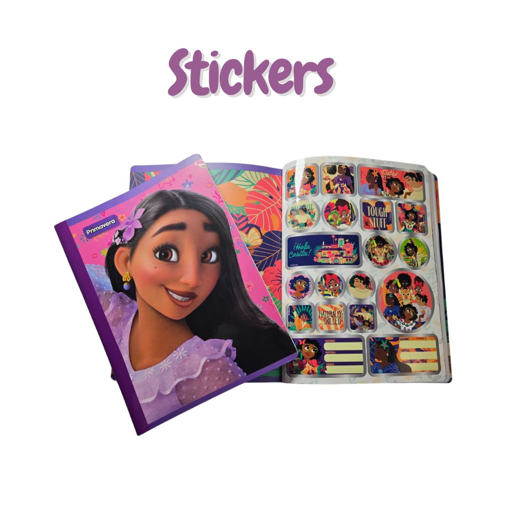 Primavera Encanto Notebook – Disney Encanto School Notebook for Girls
