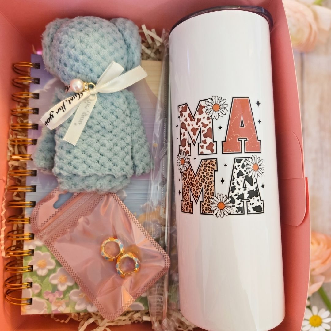 Gift Box Mamá Radiante – Set Premium con Agenda, Termo Térmico y Accesorios
