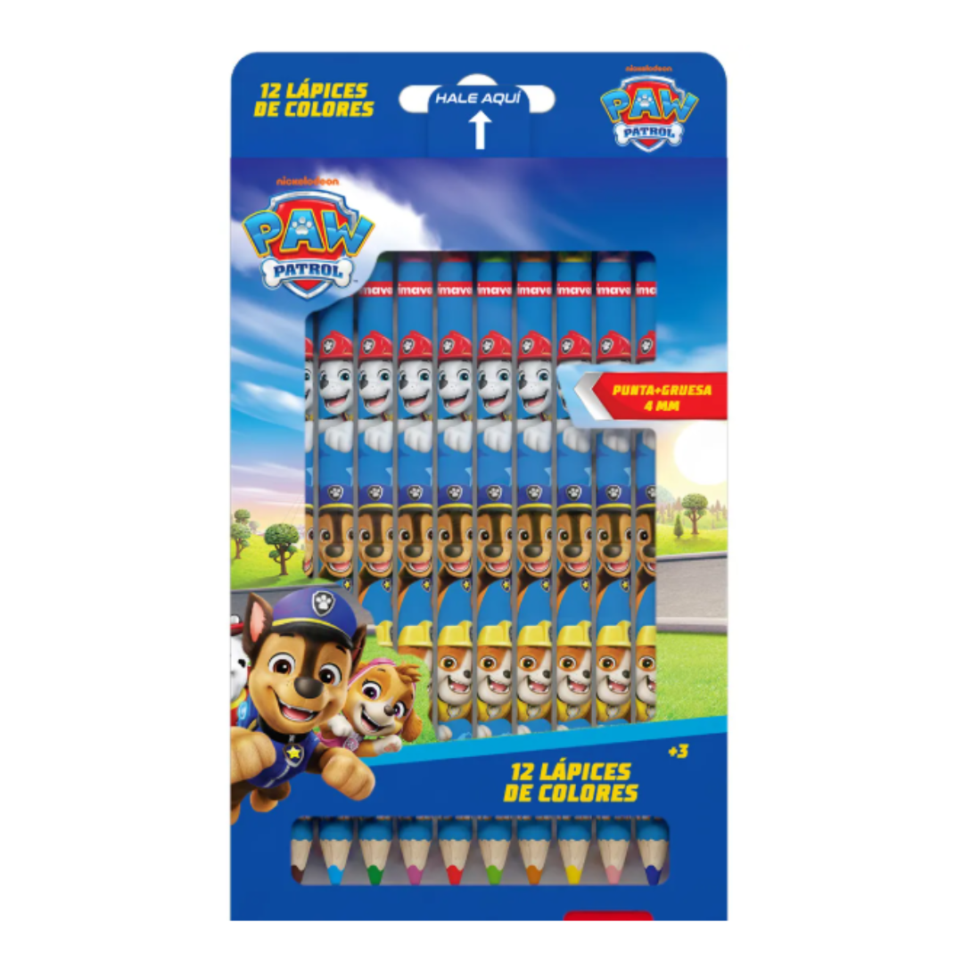 Premium Colored Pencils for Boys (Pack of 12). Primavera