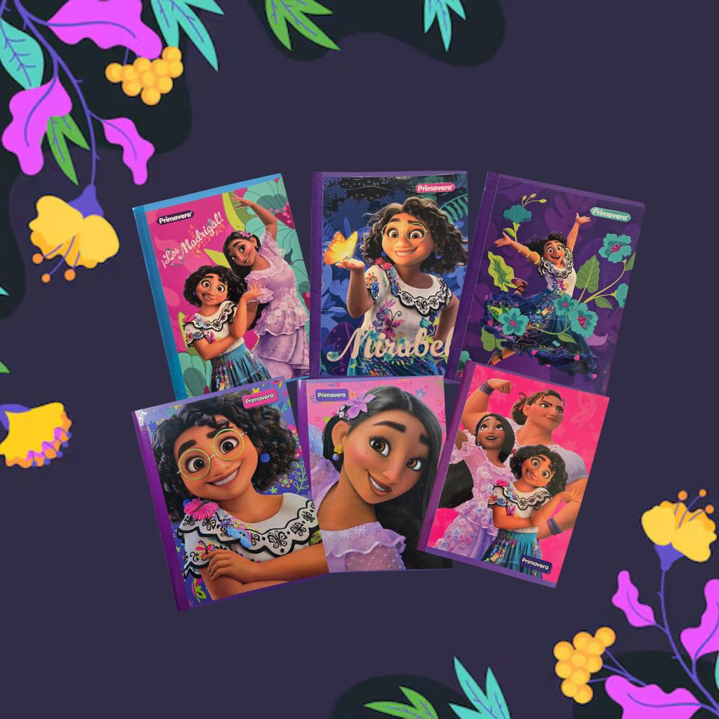 Primavera Encanto Notebook – Disney Encanto School Notebook for Girls