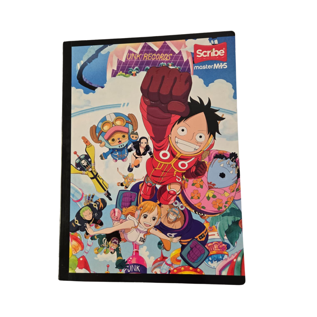 Composition Notebook with Stickers. Scribe - OnePiece-Edition