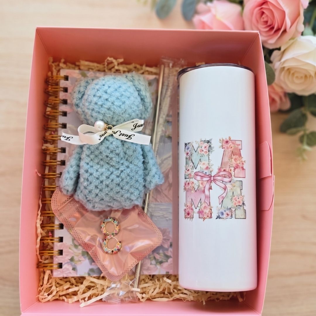 Gift Box Mamá Radiante – Set Premium con Agenda, Termo Térmico y Accesorios