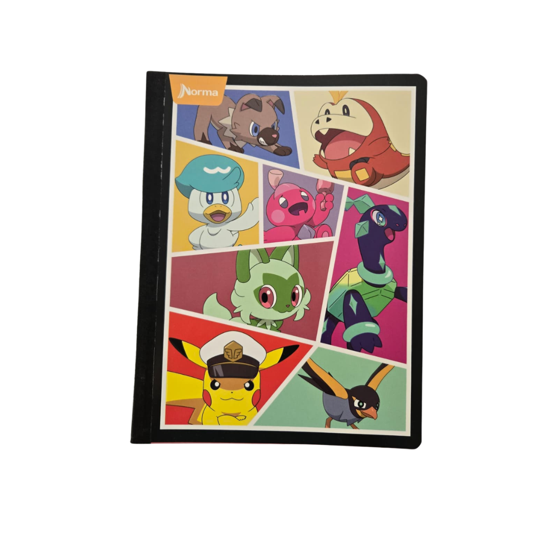 Composition Notebook  with Stickers. NORMA - Pokemon-Edition