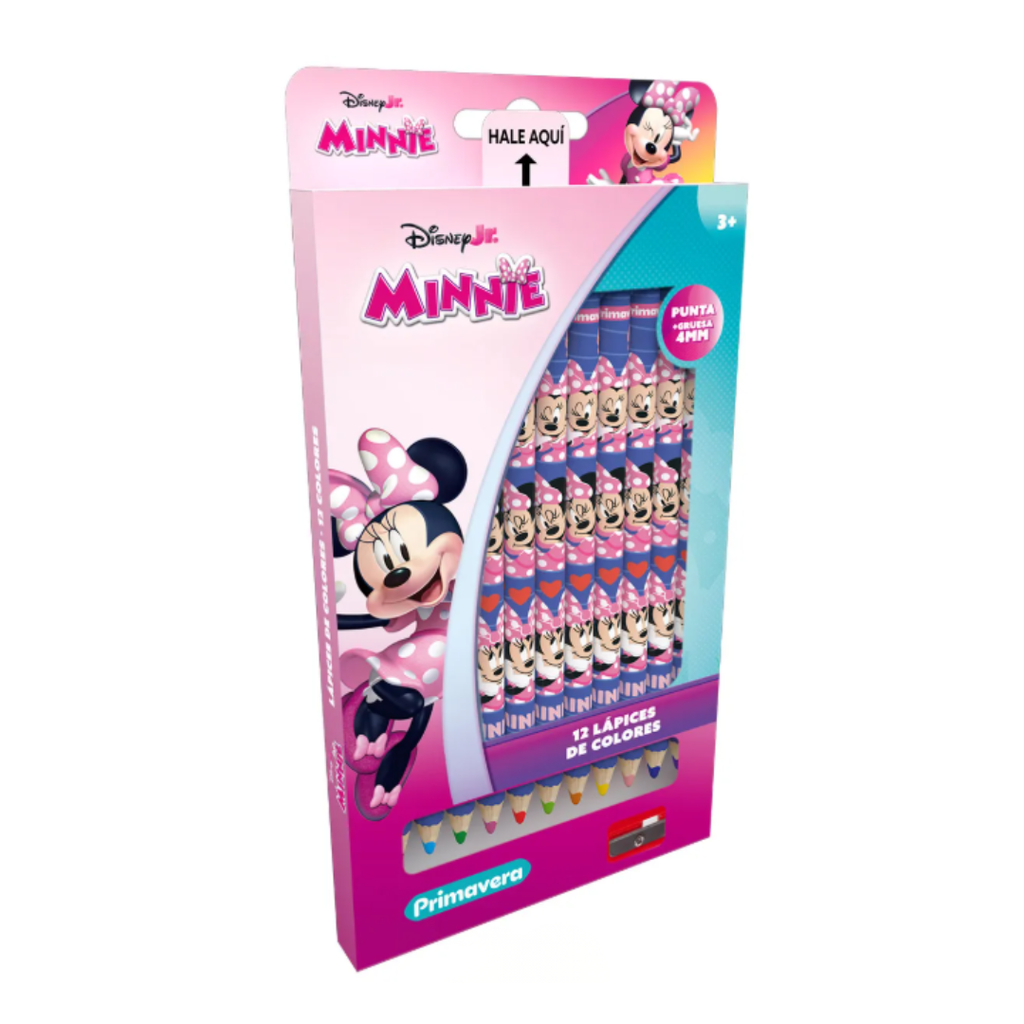 Premium Colored Pencils for Girls (Set of 12) - Primavera - Minnie