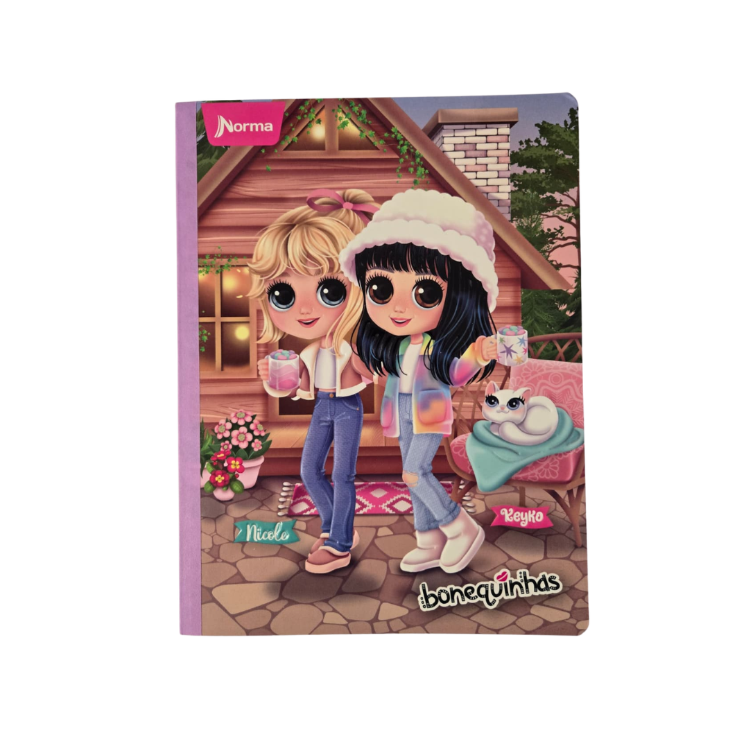 Composition Notebook for Girls – Norma Bonequinhas