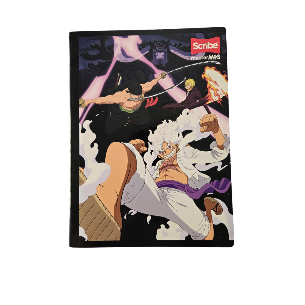 Composition Notebook with Stickers. Scribe - OnePiece-Edition