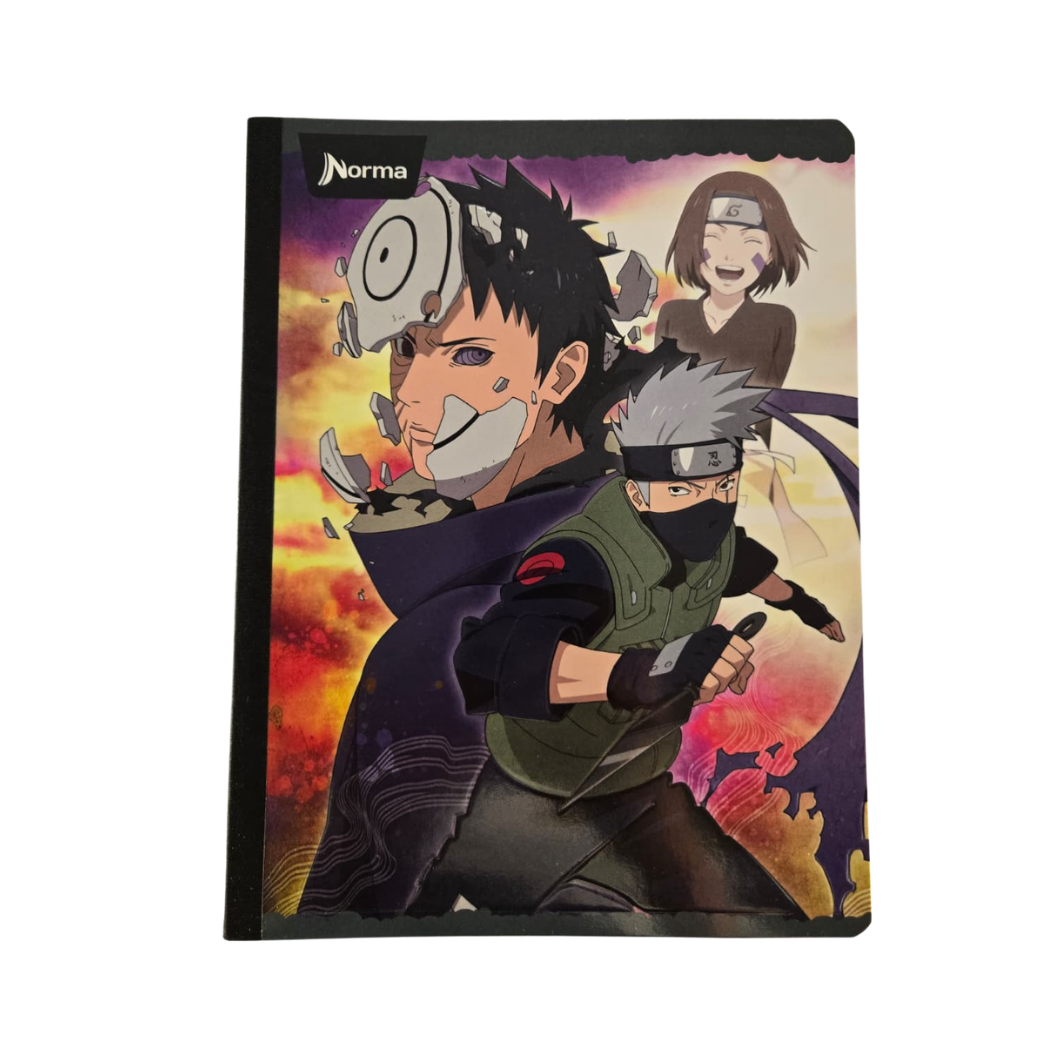 Composition Notebook for Boys with Stickers. NORMA - Naruto-Edition