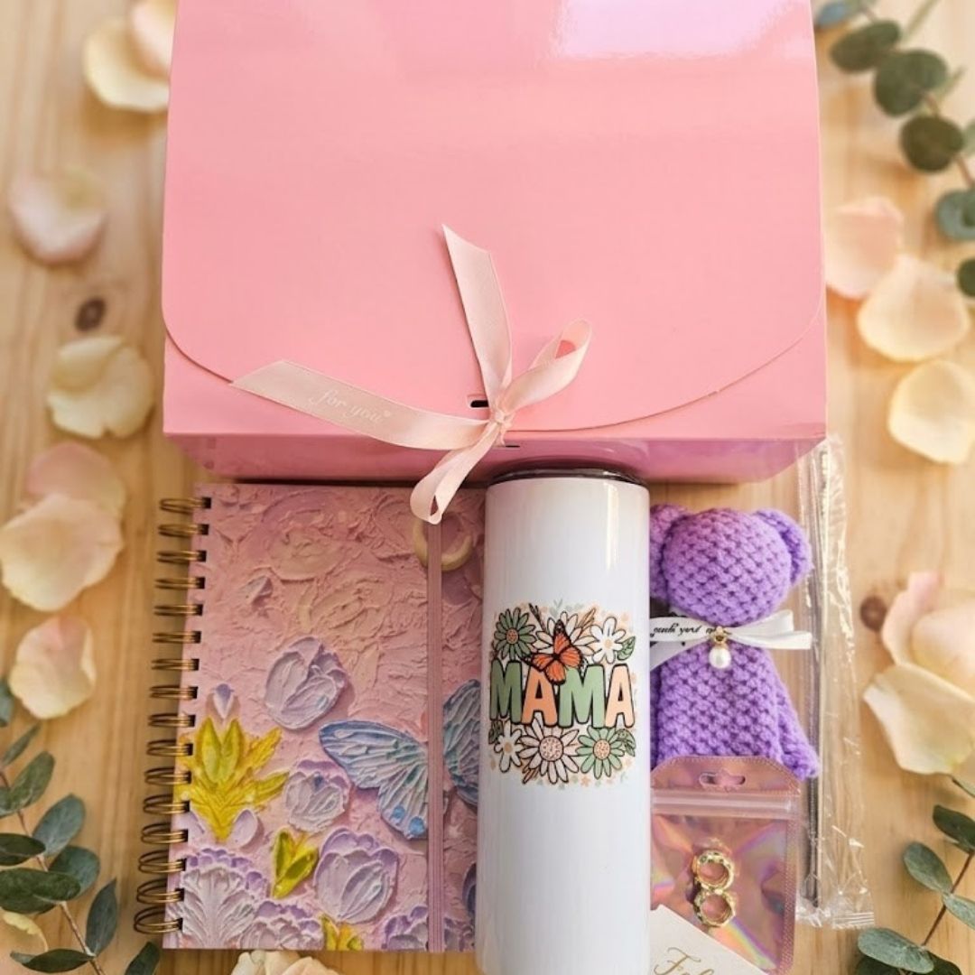 Gift Box Mamá Radiante – Set Premium con Agenda, Termo Térmico y Accesorios