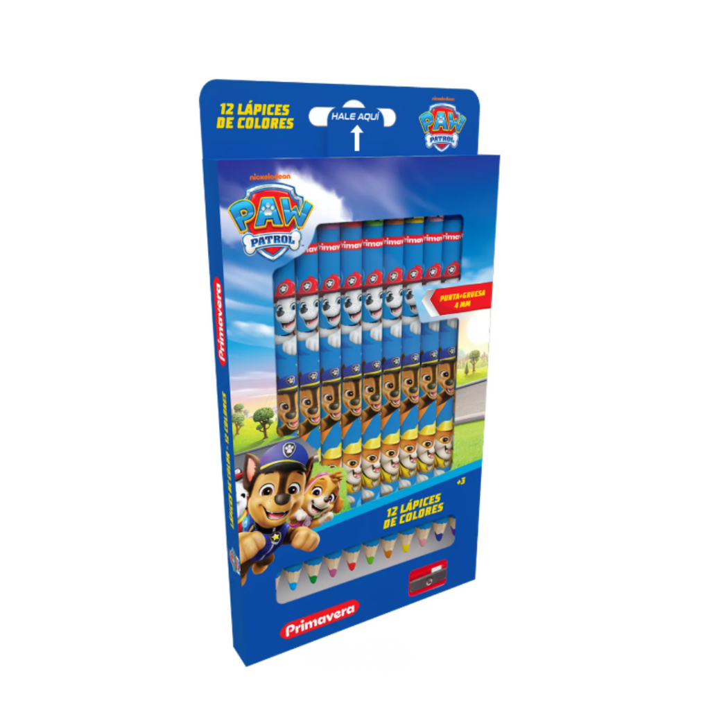 Premium Colored Pencils for Boys (Pack of 12). Primavera