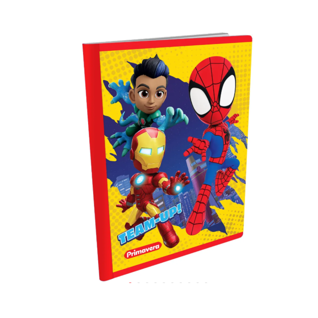 Composition Notebook for Boys with Stickers. Primavera - Superhero
