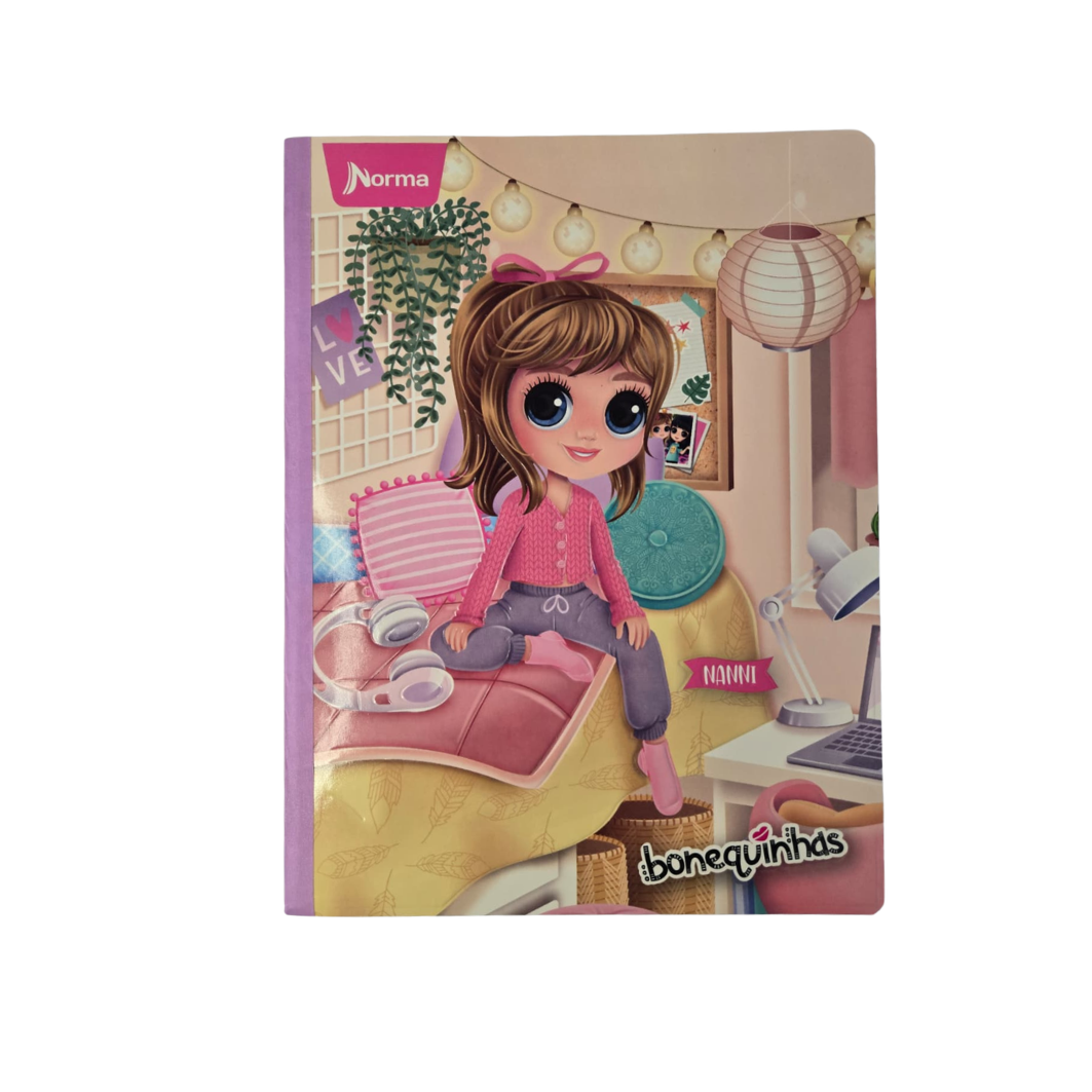 Composition Notebook for Girls – Norma Bonequinhas