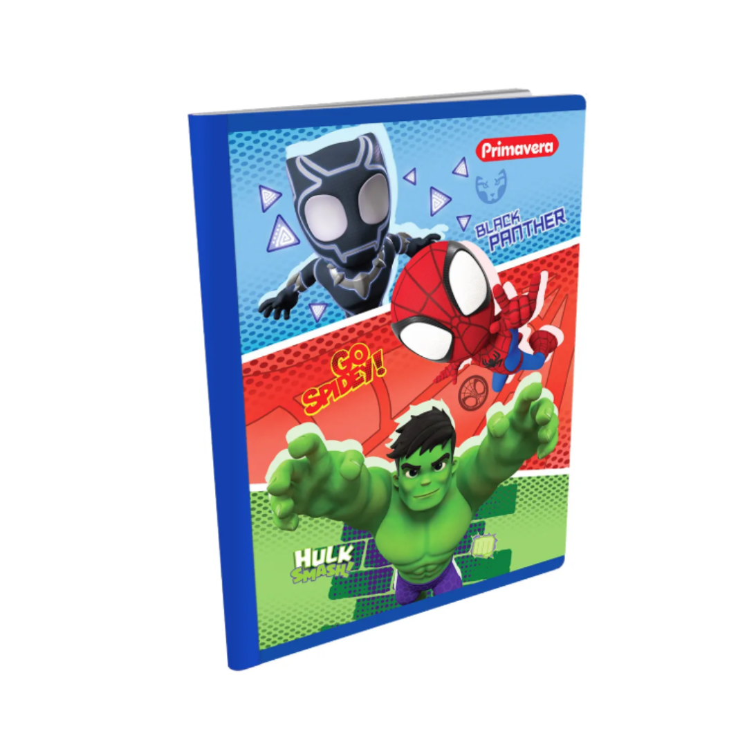 Composition Notebook for Boys with Stickers. Primavera - Superhero