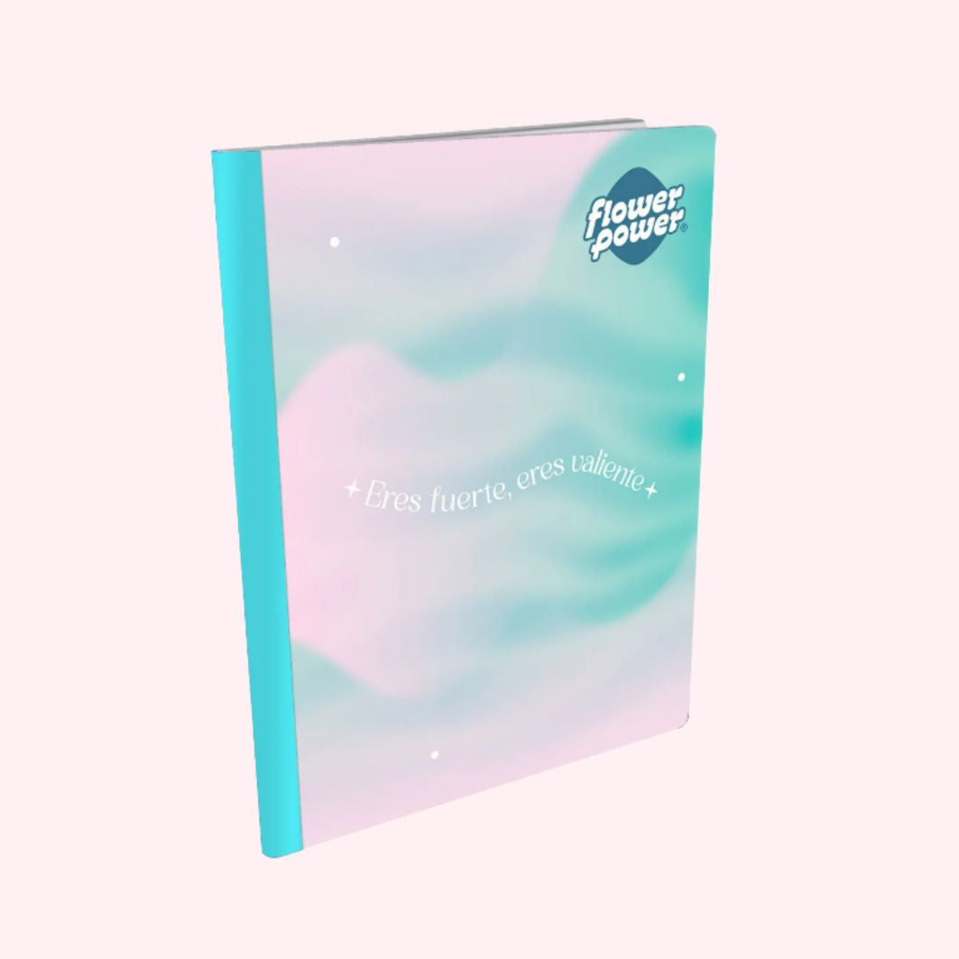 Primavera Flower Power Notebook – Pastel Floral Design Journal for Girls