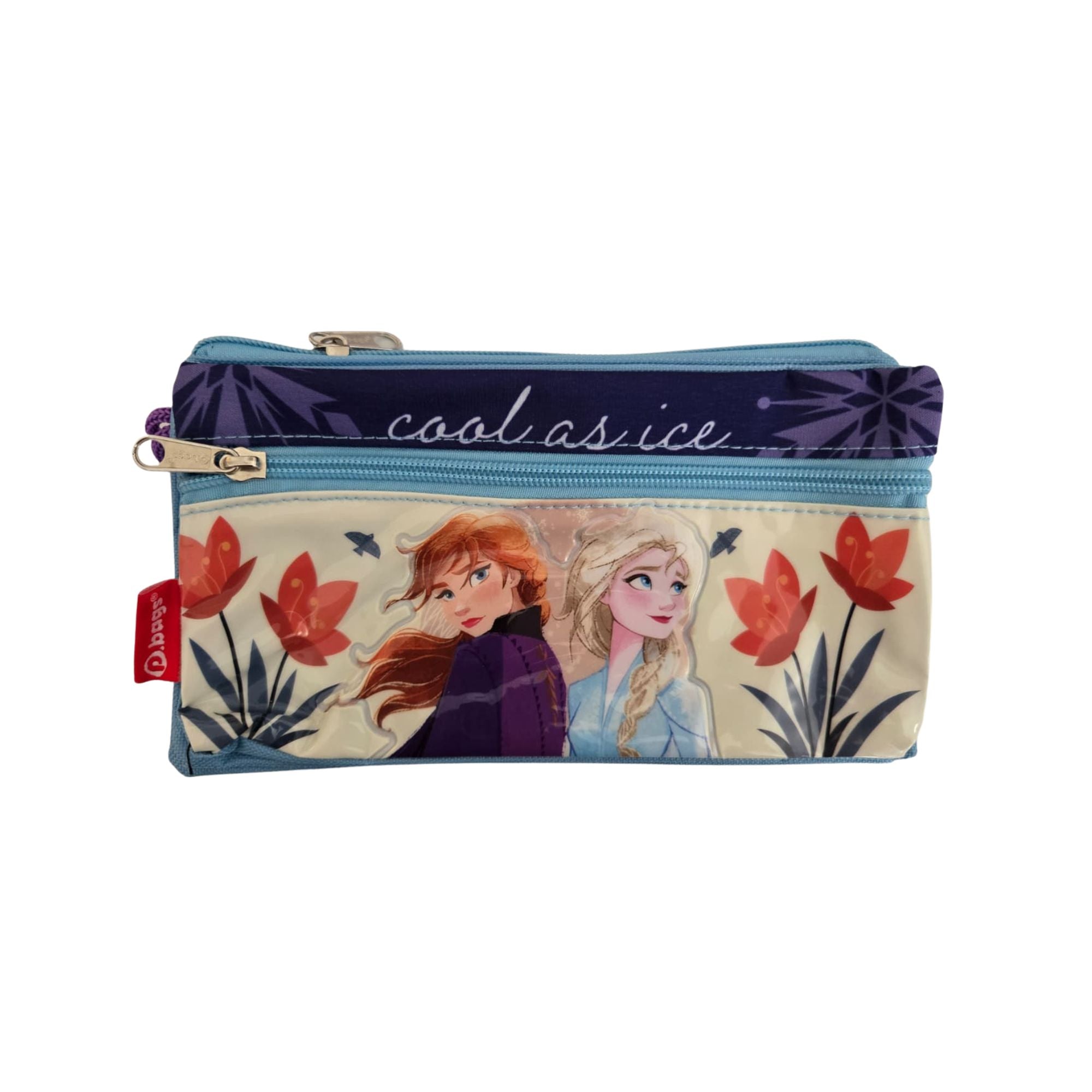 Premium Triple-Zip Pencil Case – Multi-Compartment School Organizer | Assorted Designs