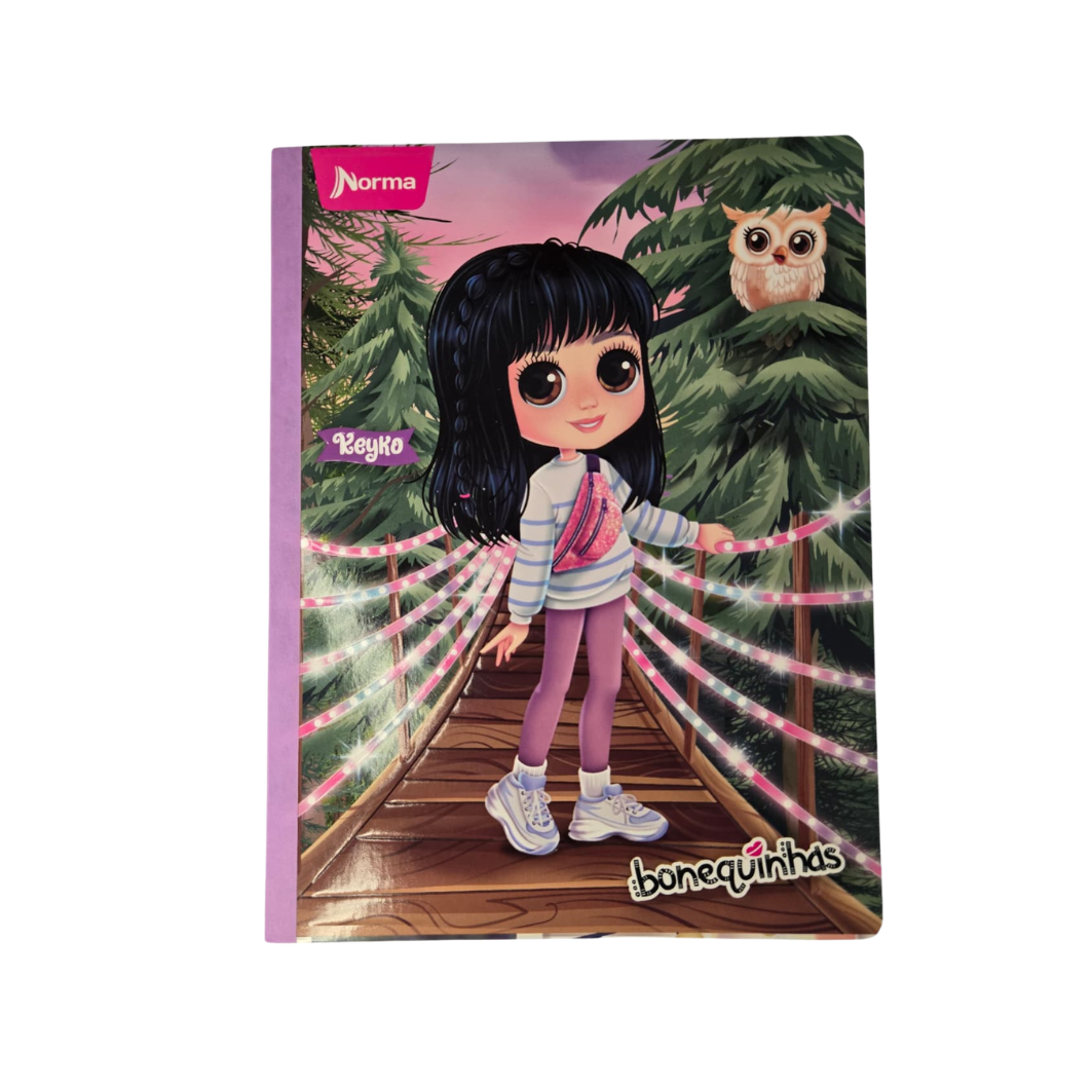 Composition Notebook for Girls – Norma Bonequinhas