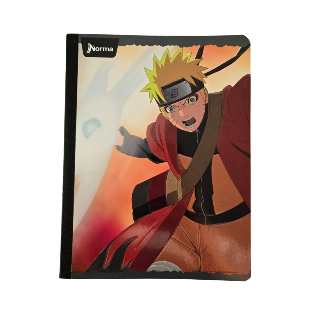 Composition Notebook for Boys with Stickers. NORMA - Naruto-Edition