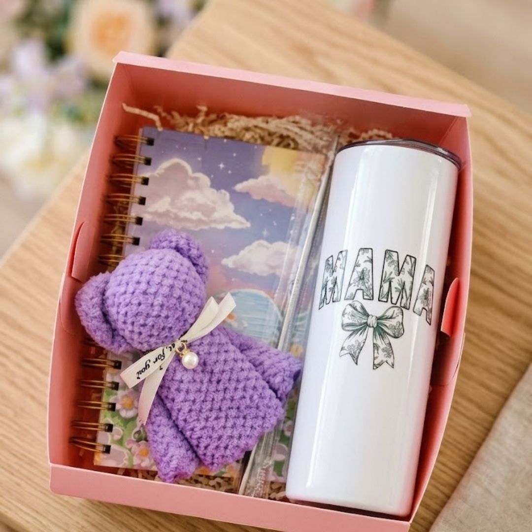 Gift Box Mamá Radiante – Set Premium con Agenda, Termo Térmico y Accesorios