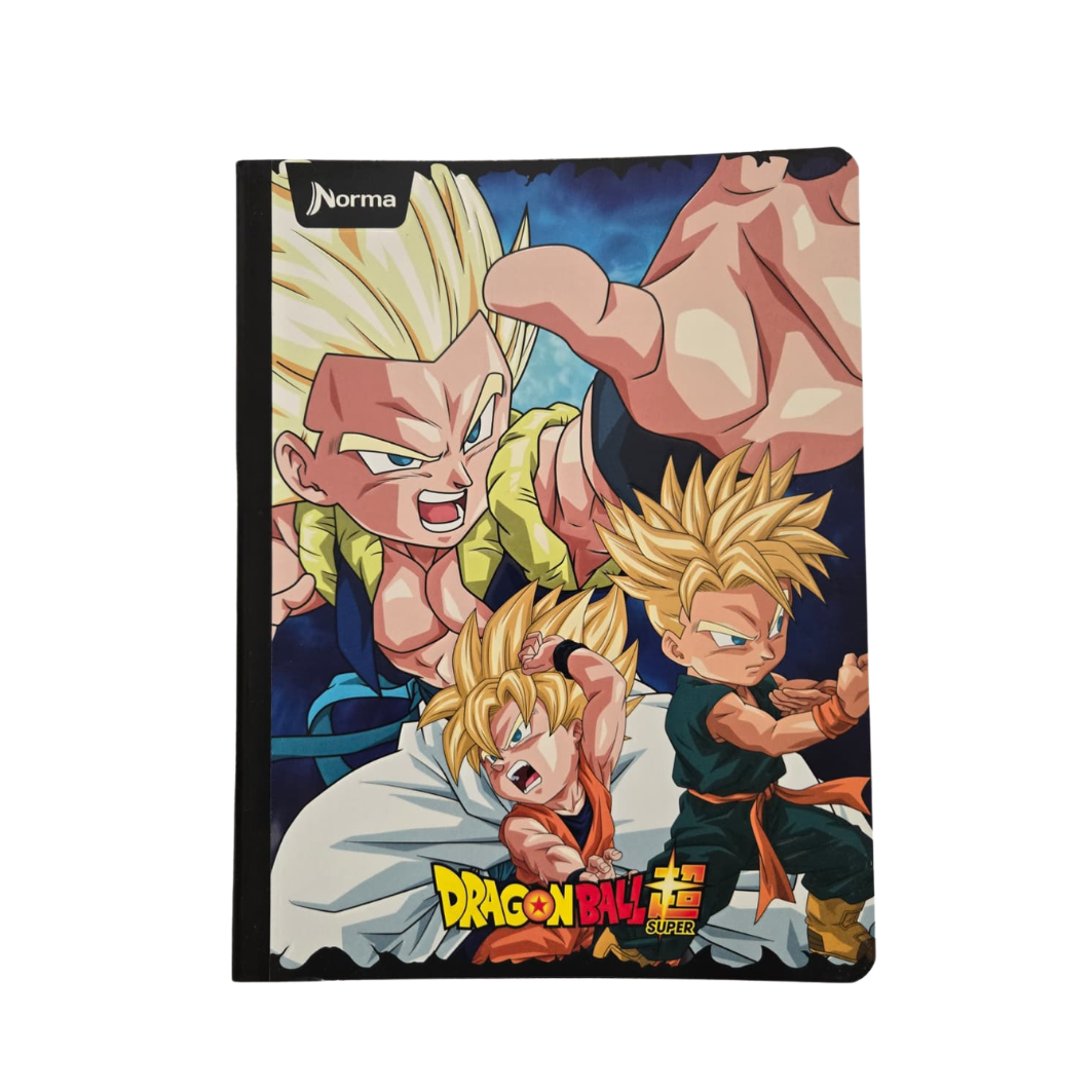 Composition Notebook for Boys with Stickers. NORMA - DragonBall-Edition