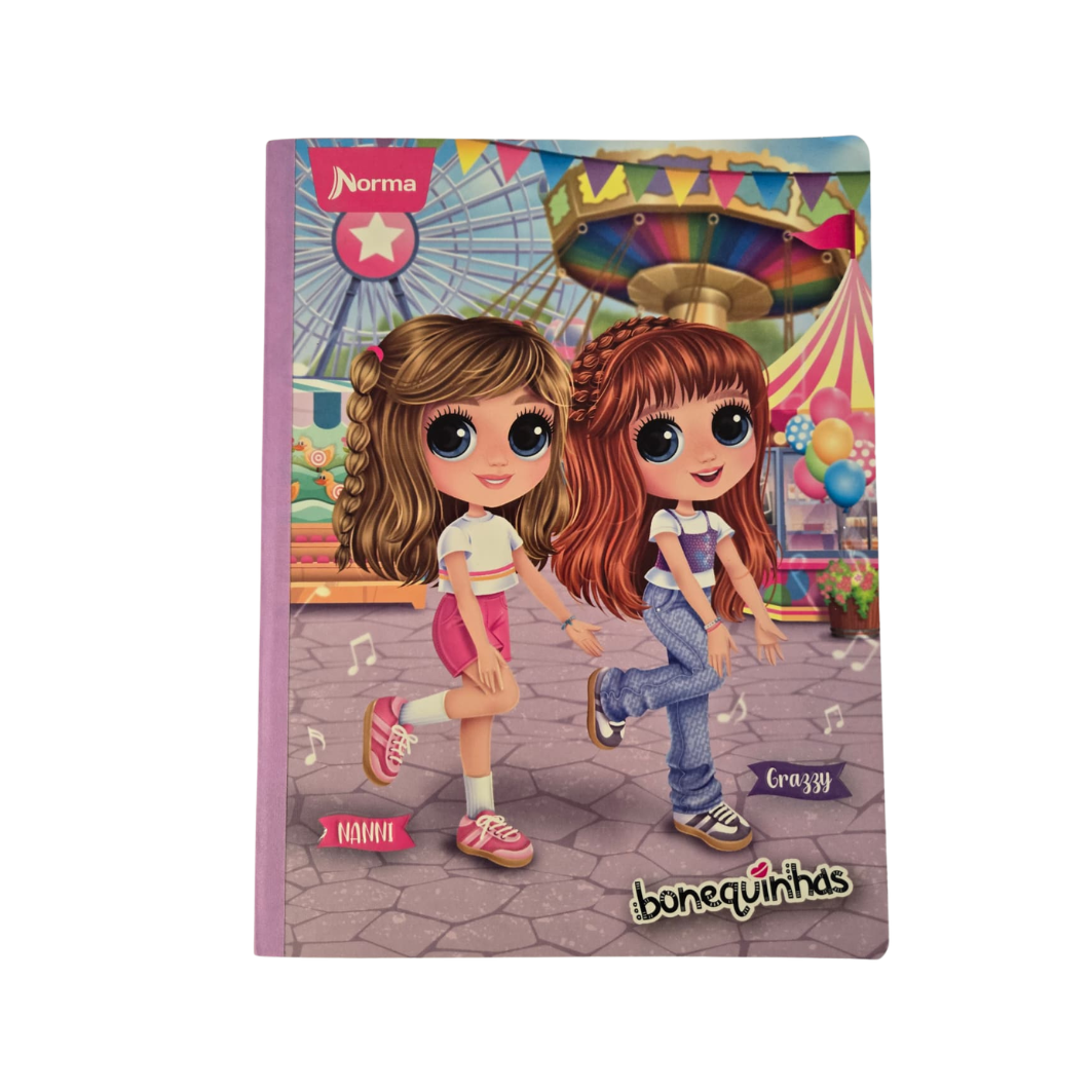 Composition Notebook for Girls – Norma Bonequinhas