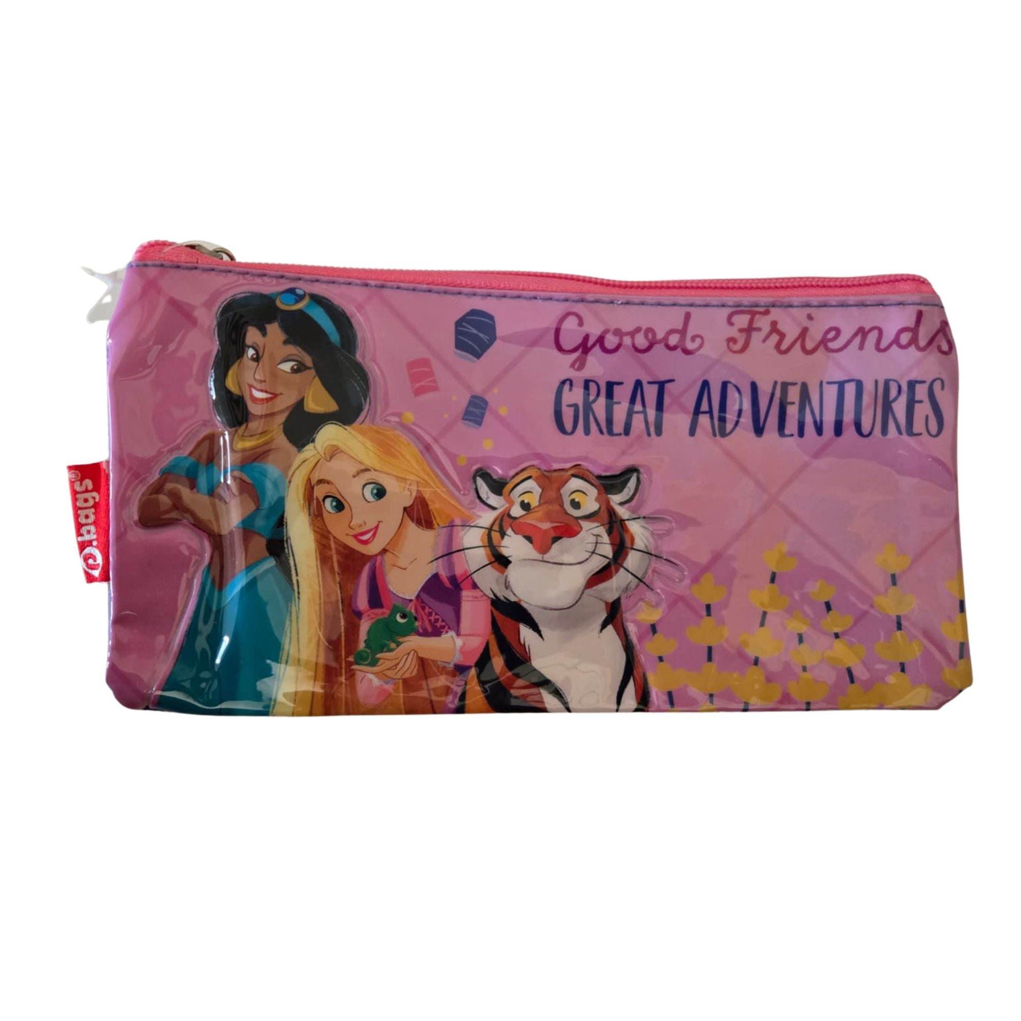 Girls Character Pencil Case – Single Zipper School Pouch | Assorted Designs