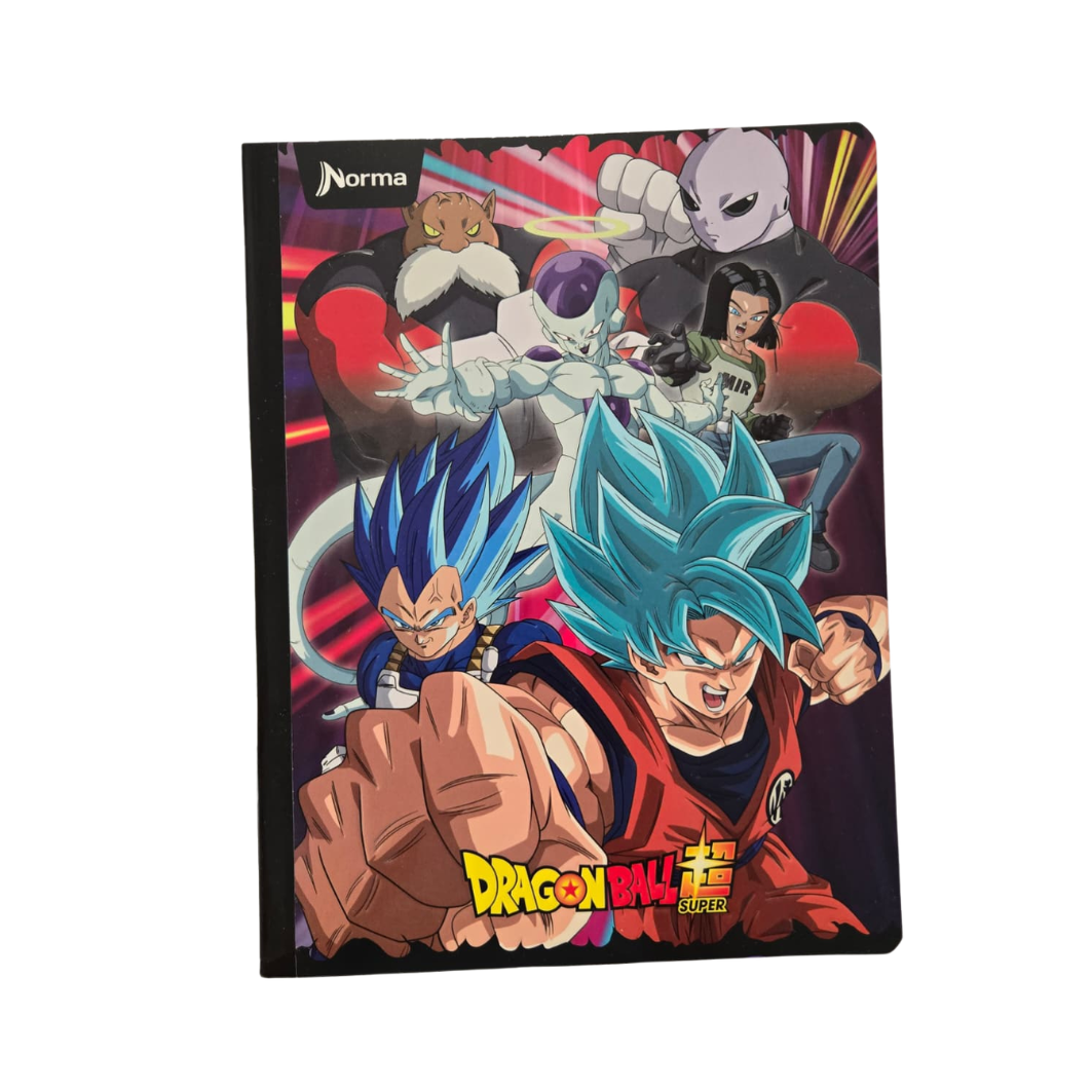 Composition Notebook for Boys with Stickers. NORMA - DragonBall-Edition