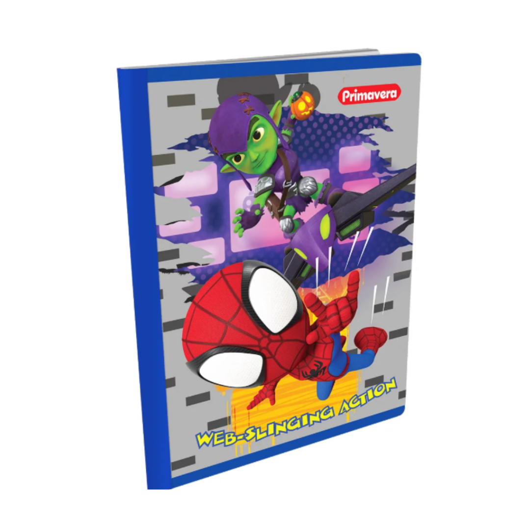 Composition Notebook for Boys with Stickers. Primavera - Superhero