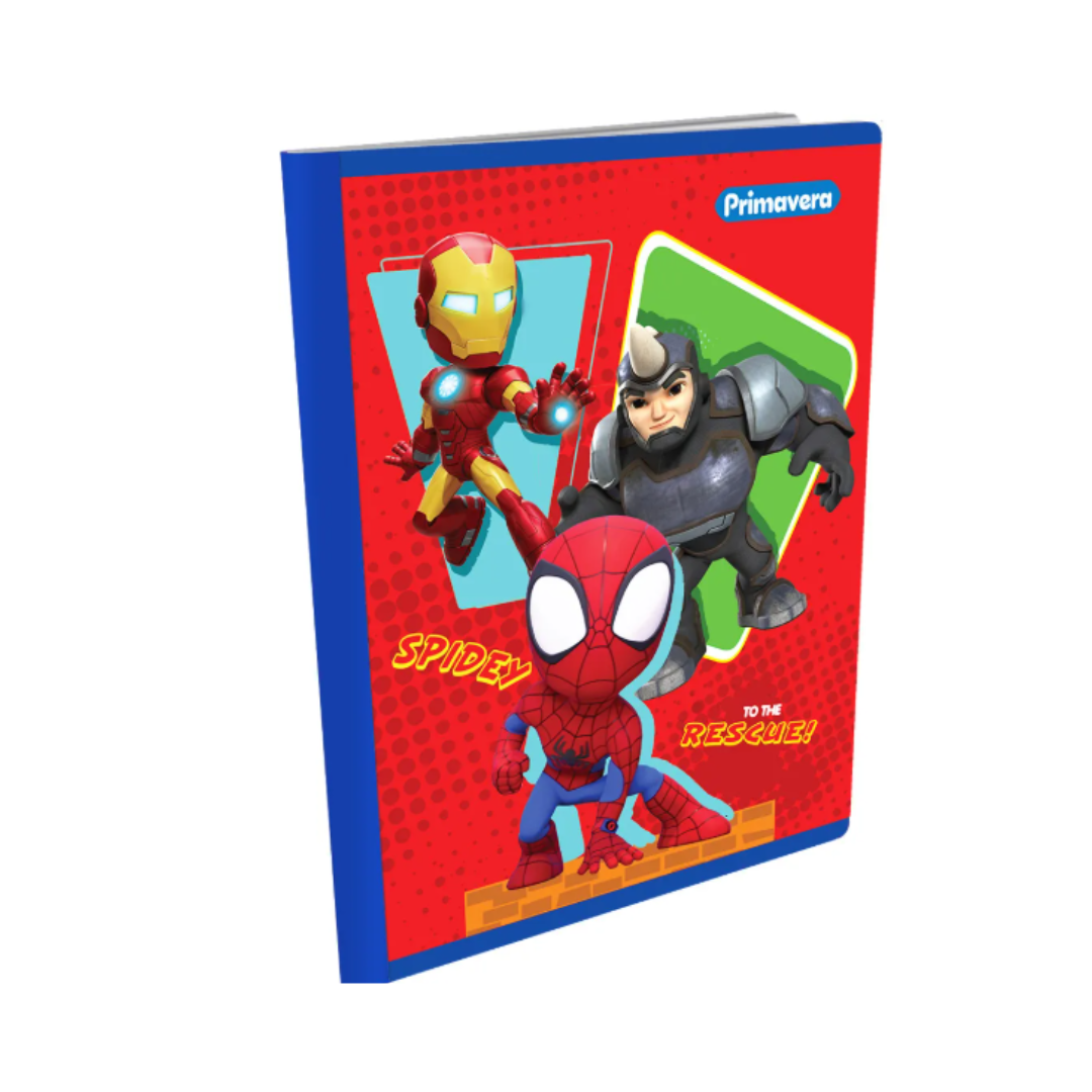 Composition Notebook for Boys with Stickers. Primavera - Superhero