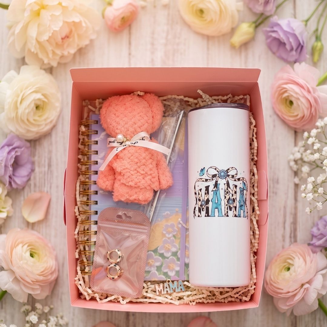 Gift Box Mamá Radiante – Set Premium con Agenda, Termo Térmico y Accesorios