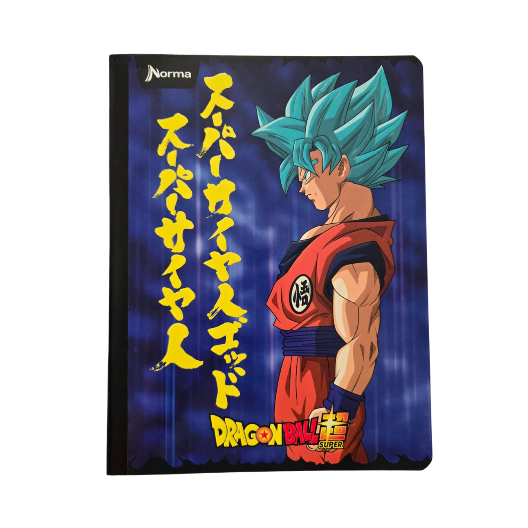 Composition Notebook for Boys with Stickers. NORMA - DragonBall-Edition