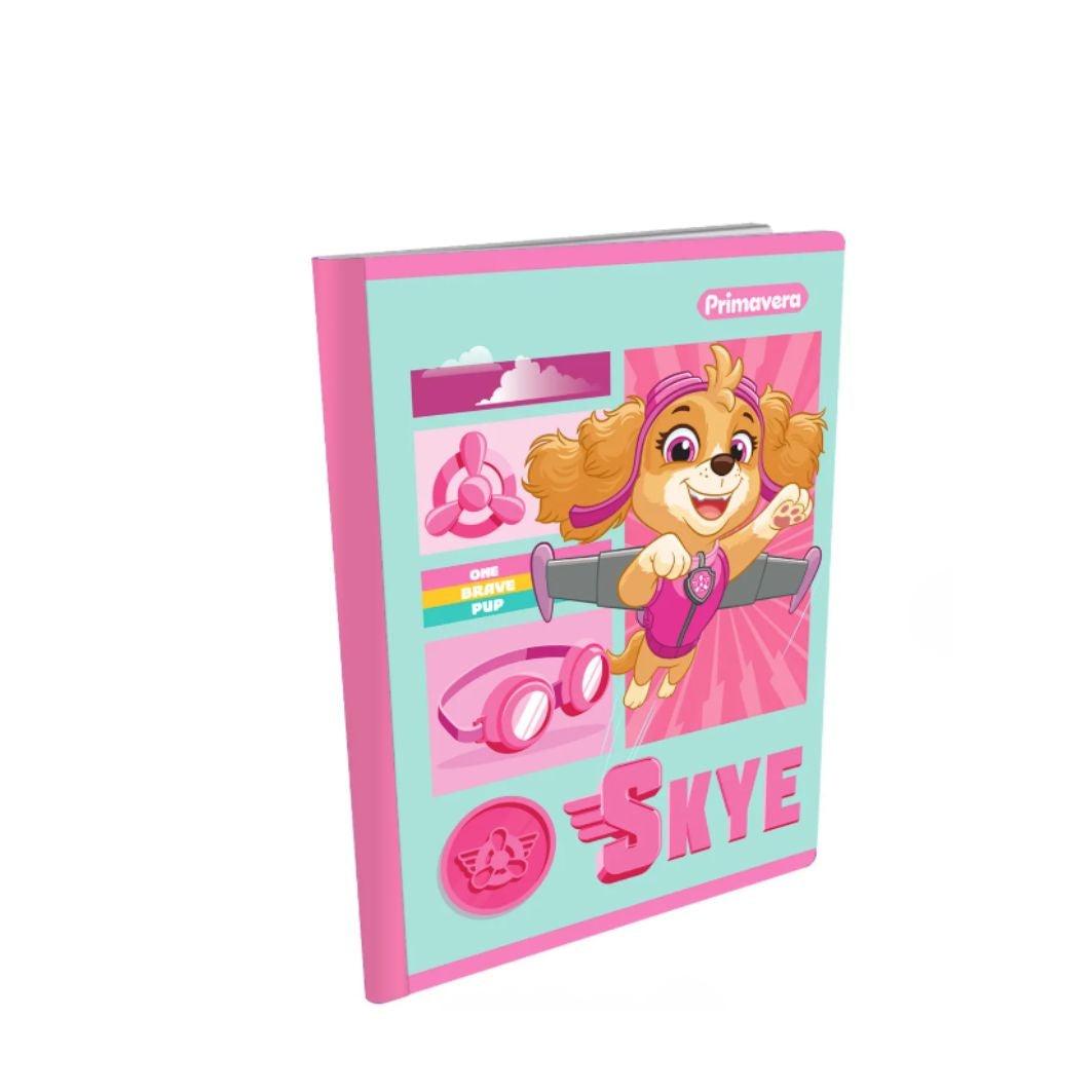 Primavera Paw Patrol Girls Notebook – With Stickers
