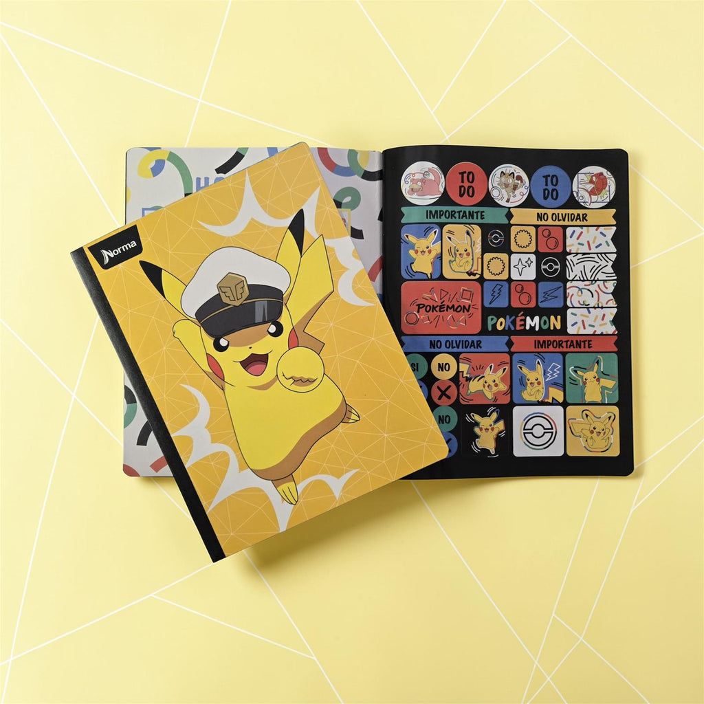 Composition Notebook  with Stickers. NORMA - Pokemon-Edition