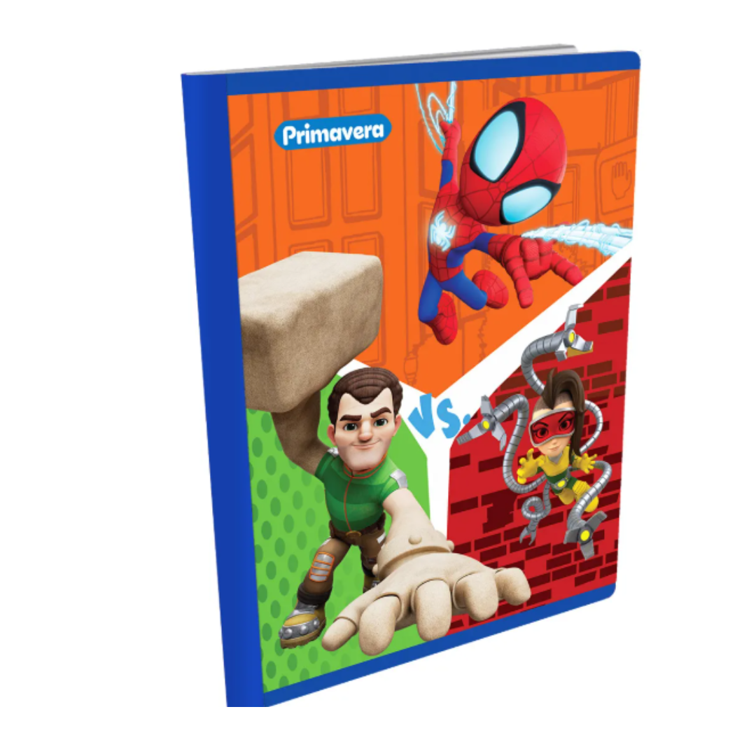 Composition Notebook for Boys with Stickers. Primavera - Superhero