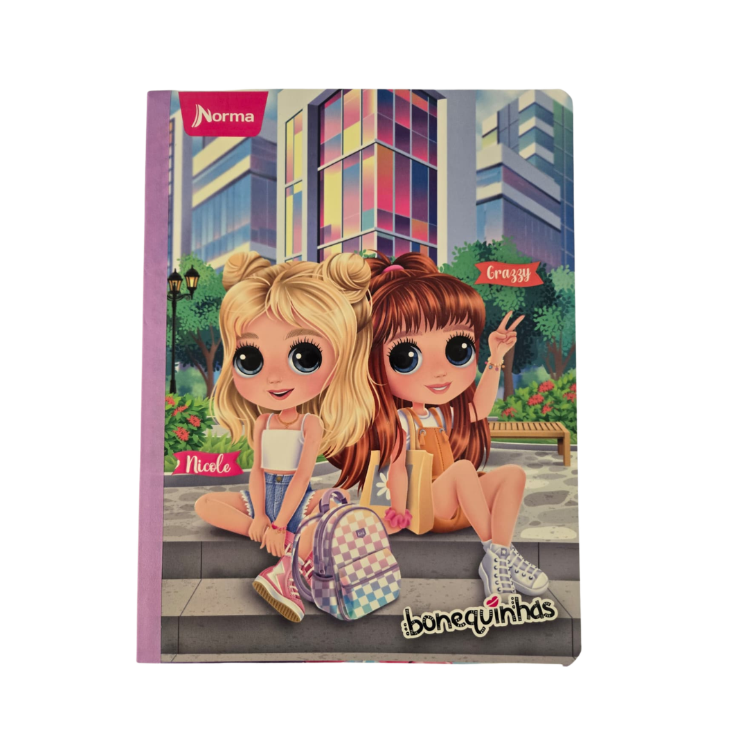 Composition Notebook for Girls – Norma Bonequinhas