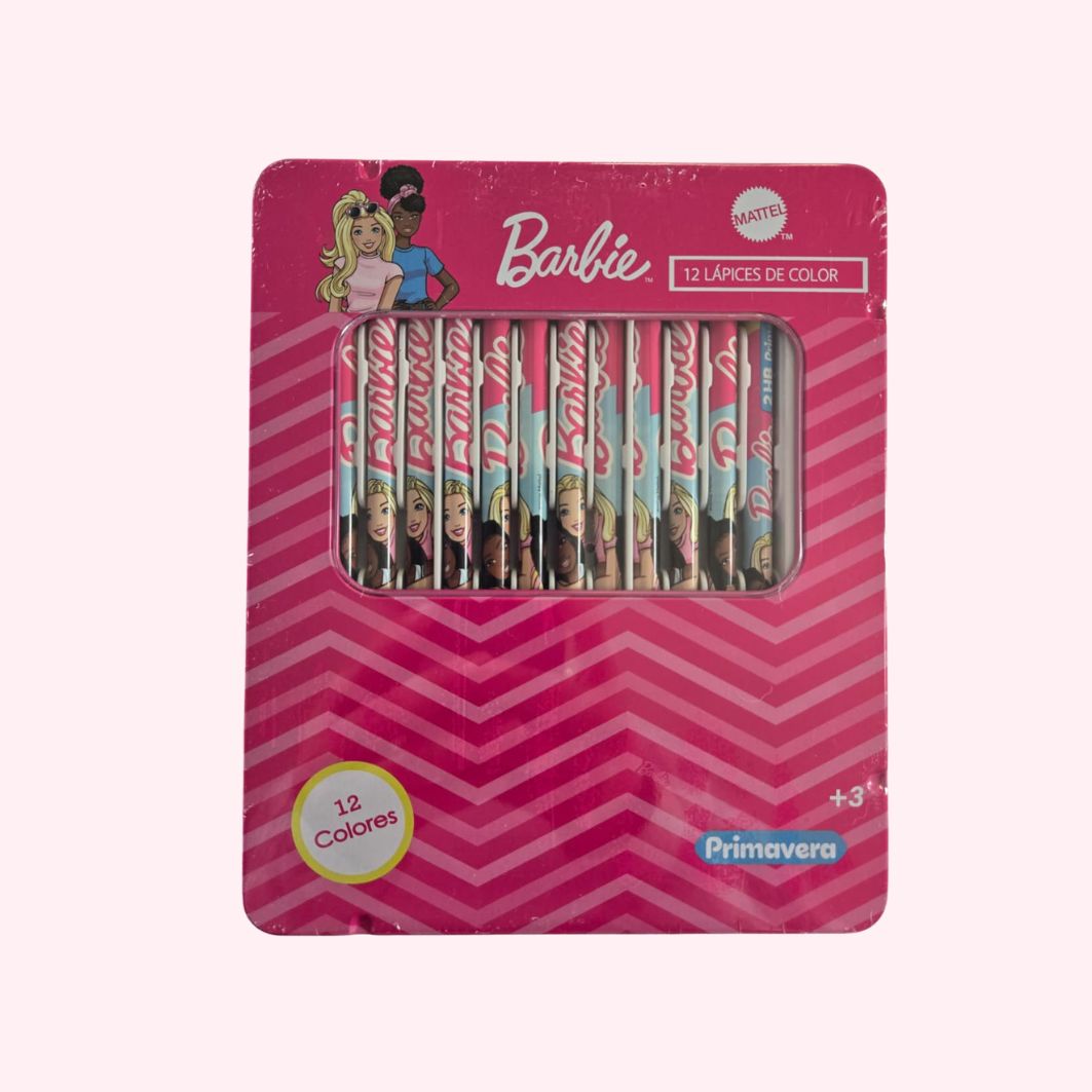 Premium Colored Pencil Set for Girls – Metal Tin (12-Piece) – Primavera Brand – Disney & Sanrio