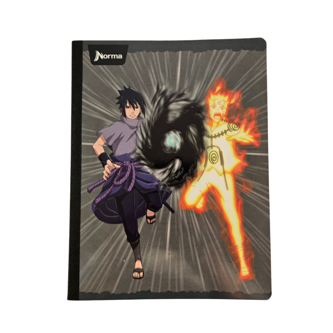 Composition Notebook for Boys with Stickers. NORMA - Naruto-Edition