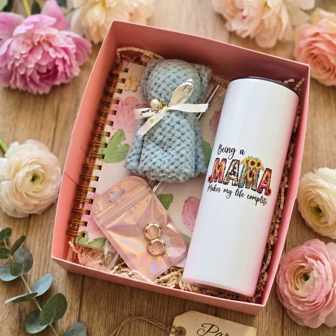 Gift Box Mamá Radiante – Set Premium con Agenda, Termo Térmico y Accesorios