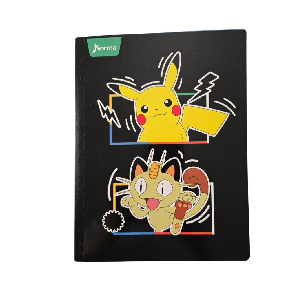 Composition Notebook  with Stickers. NORMA - Pokemon-Edition