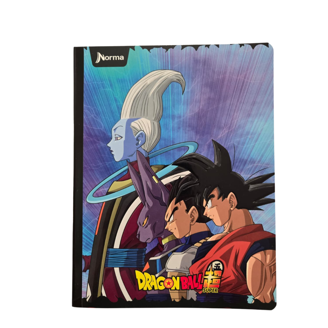 Composition Notebook for Boys with Stickers. NORMA - DragonBall-Edition