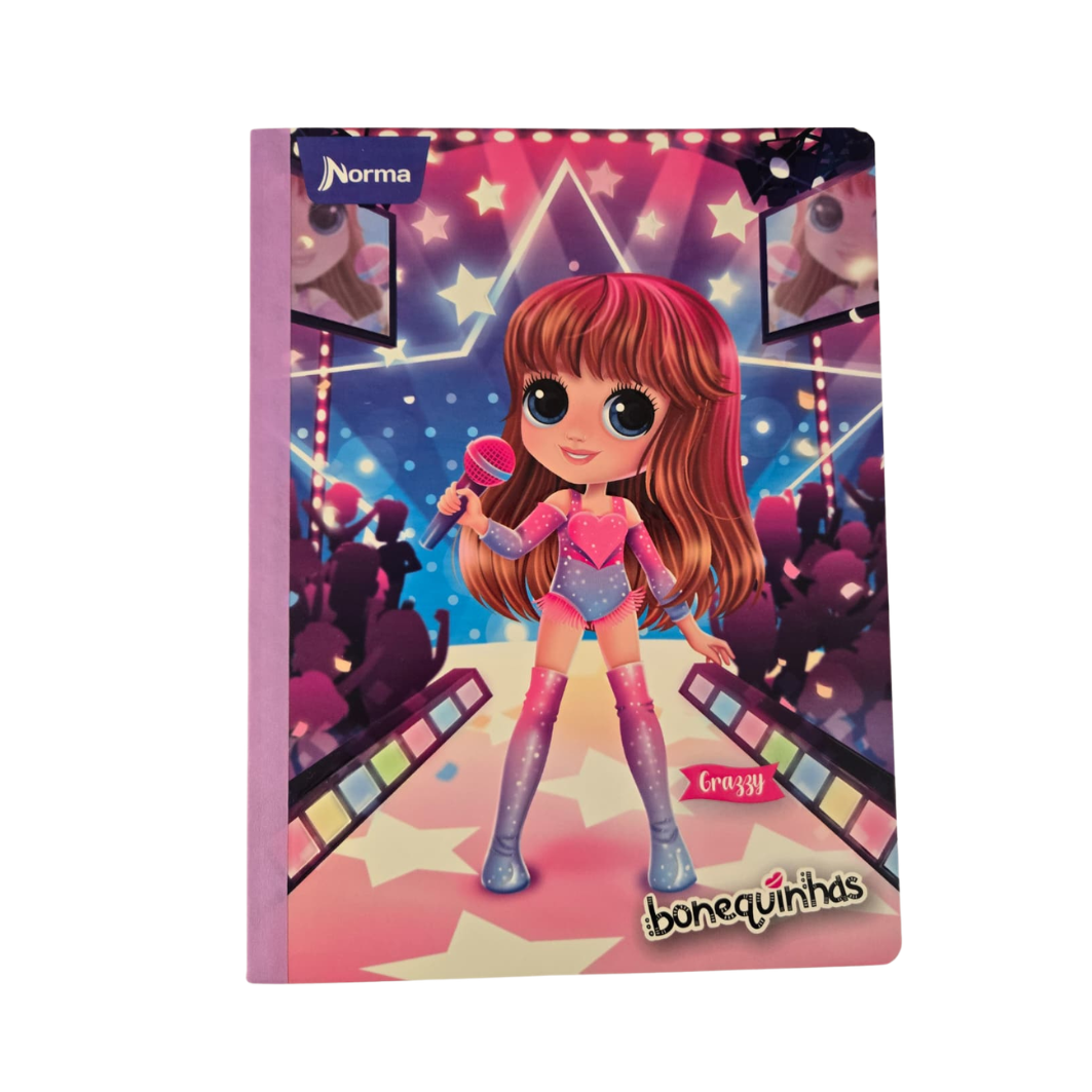 Composition Notebook for Girls – Norma Bonequinhas