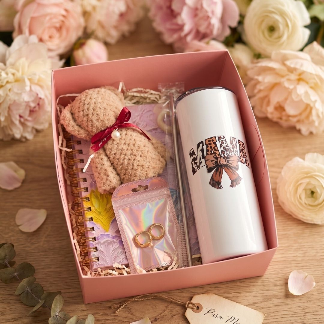Gift Box Mamá Radiante – Set Premium con Agenda, Termo Térmico y Accesorios