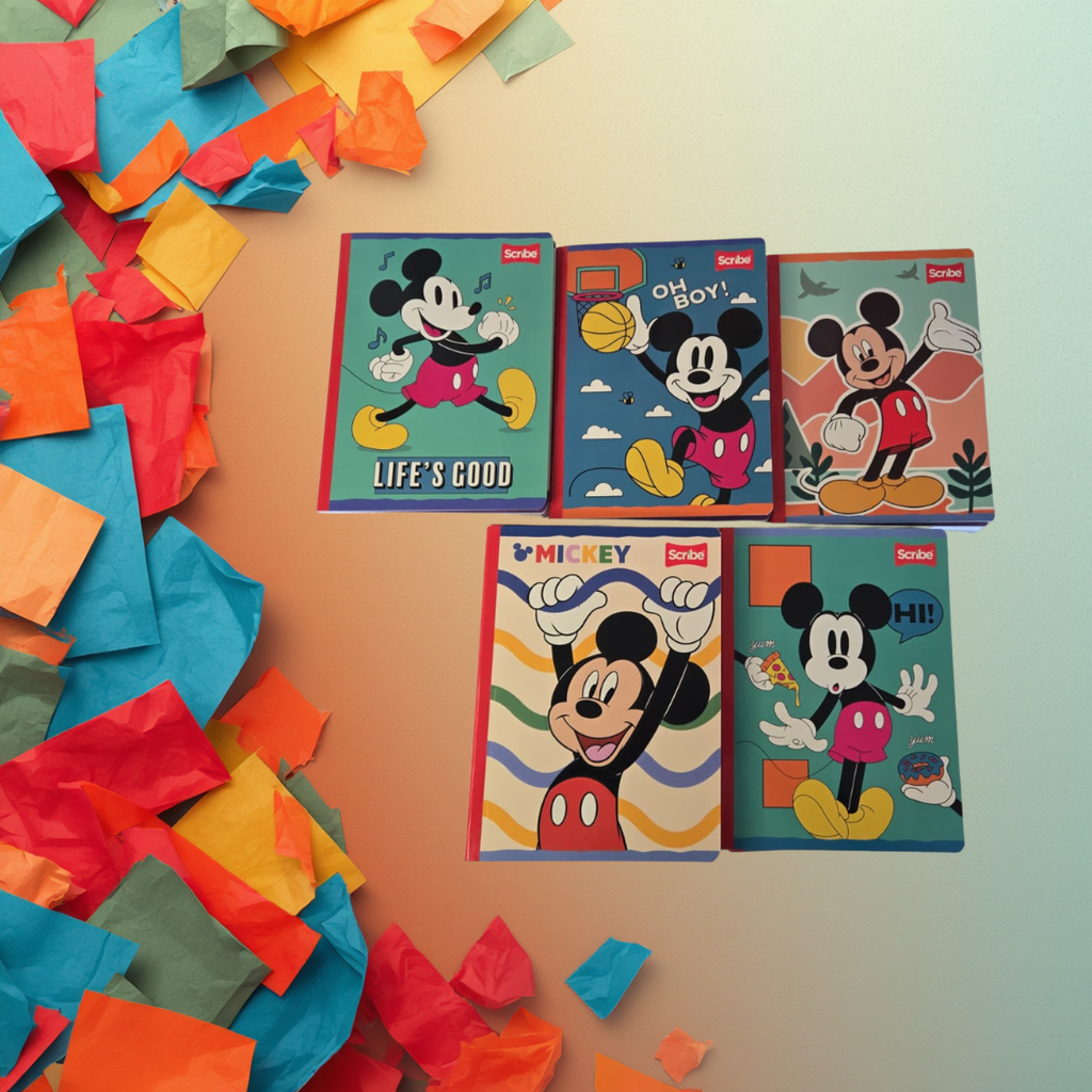 Composition Notebook for Kids – Scribe Mickey Edition